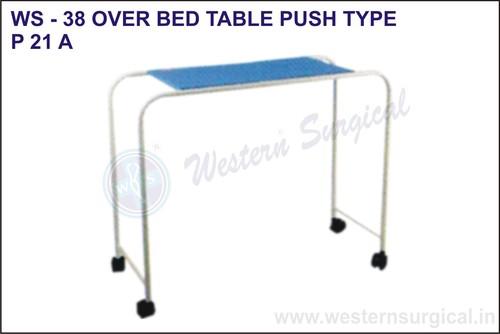 Over Bed Table Push Type