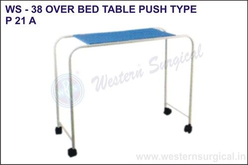 Over Bed Table Push Type