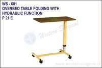 Overbed Table Folding With Hydraulic Function