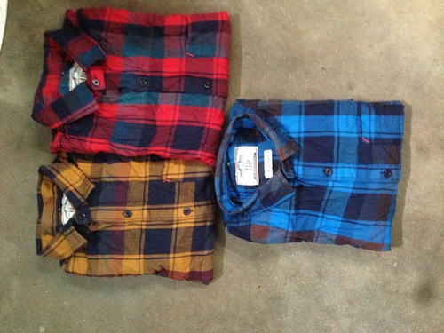Dark Blue Red Yellow Polo Shirts