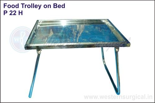 Bed Side Stool(Food Trolley On Bed) Hospital Stool