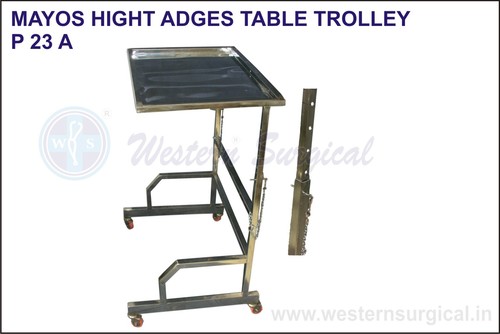 Mayos Hight Adgestable Trolley Complete Steel