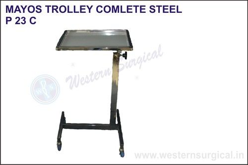 Mayos Trolley Complete Steel - Color: Silver