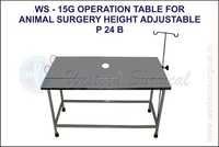 Operation Table For Animal Surgery Height Adustabl