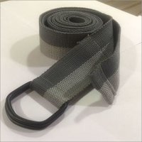 Cotton Yoga Belts - 4.5 Cm Wide, Multicolor D-ring Adjustable Straps, Eco-friendly And Washable