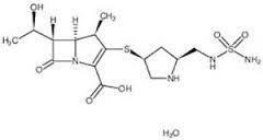  डोरिपेनेम मोनोहाइड्रेट C15H26N4O7S2