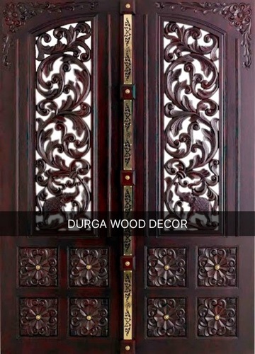teakwood designer door
