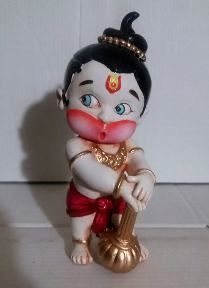 Balveer Hanuman Resin Statue