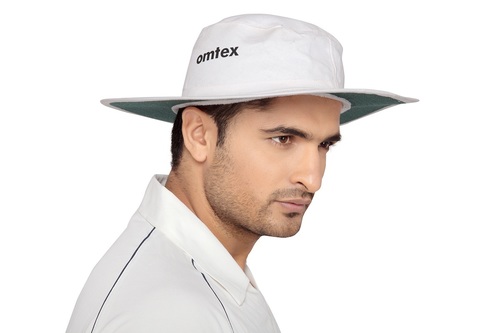 Cricket Panama Hat - Cotton Material Standard Size | White Color Stylish Design for Men's Cricket Enthusiasts