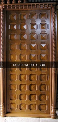 Unique Teak Wood Door At Best Price In Pune Maharashtra Rajesh Wood Products