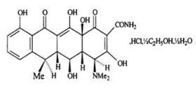 Doxycycline Hyclate C24H33Cln2O10