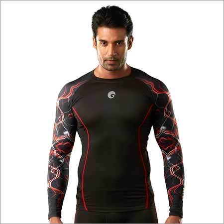 Compression Top Red Shock Age Group: Adults
