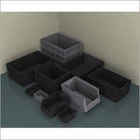 Anti Static Plastic Crates - Premium Plastic Material | Solid Box Design, Durable For Agricultural Transport, Optimal For Garlic, Peanuts, Onions And More