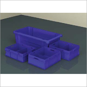 Plastic Dairy Crates - High Grade Plastic, Durable Solid Box Design | Strength Tested, Long-lasting Quality, Cost-effective Solutions