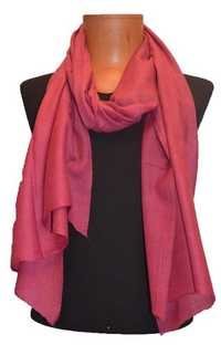 Semi Pashmina Solid Color Stole