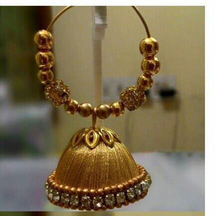 Silk Thread Earrings