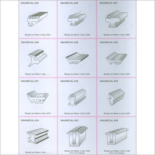 Upvc Profiles - Color: White