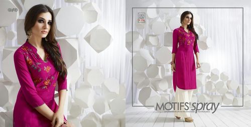 Dark Pink Designer Kurti