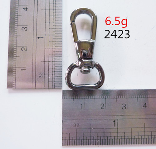 Dog trigger hook, Oval hook,for handbag, gun metal, high quality hardware,nickle-free