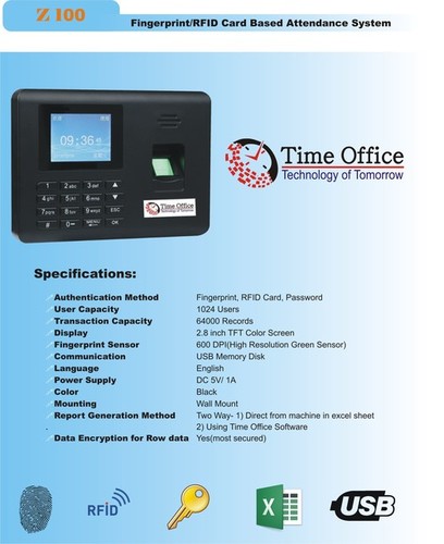 Fingerprint/RFID Card Based Attendance System