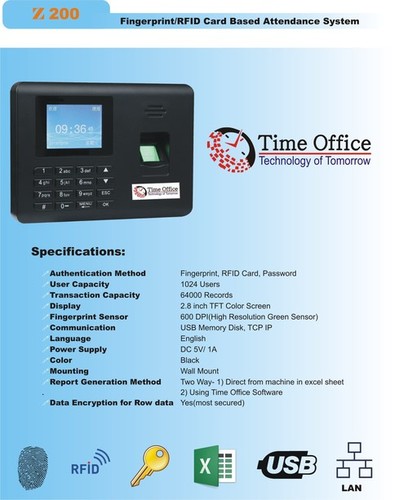 Fingerprint/RFID Card Based Attendace System