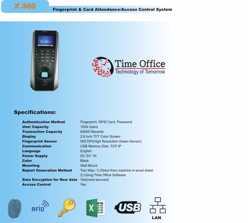 Fingerprint & Card Attendance/Access Control System