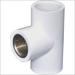 UPVC Brass Tee - Durable UPVC Material, 2-Inch Diameter | Corrosion Resistant, Versatile Plumbing Solution