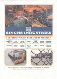 Full Automatic Chain Link Making Machine