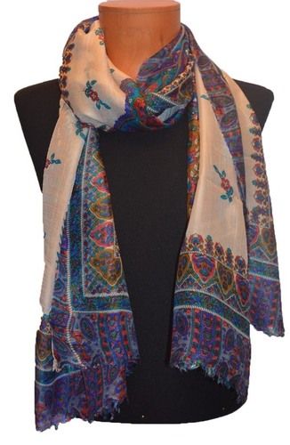 Silk Print Stole