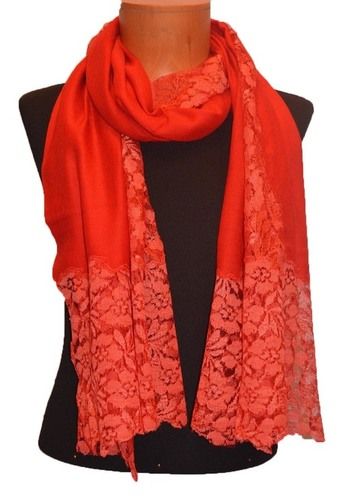 Laced Cashmere Stole