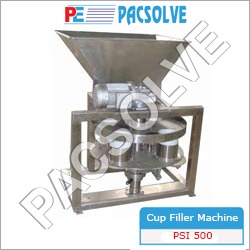 VOLUMETRIC CUP FILLER MACHINE