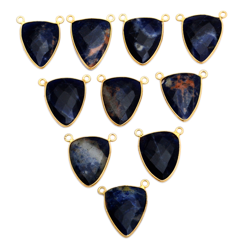 Sodalite Gold Plated Pendant