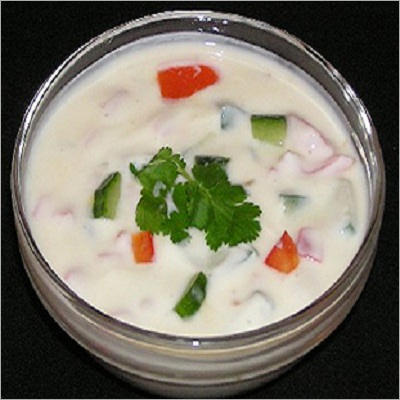 Half Plate Mix Veg Raita