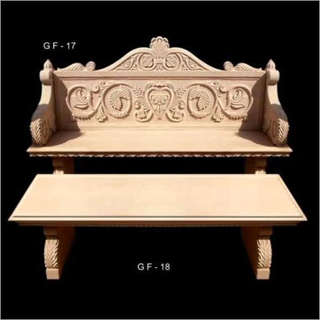 Stone garden table