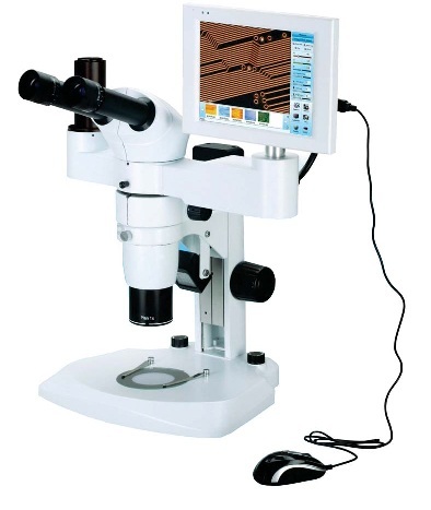 Stereo Zoom Lcd Microscope