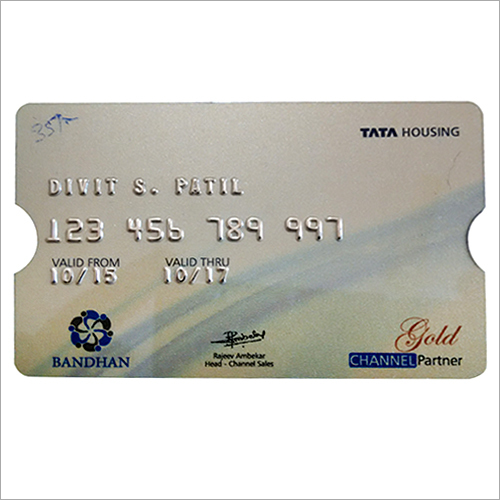 PVC Embossed Card