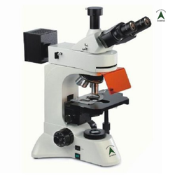 Trinocular Upright Metallurgical Microscope