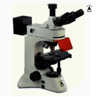 Trinocular Upright Metallurgical Microscope