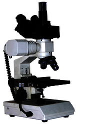 Trinocular Upright Metallurgical Microscope