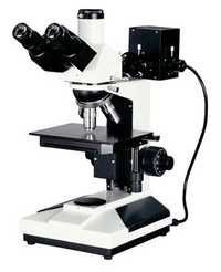 Trinocular Upright Metallurgical Microscope