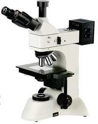 Trinocular Upright Metallurgical Microscope