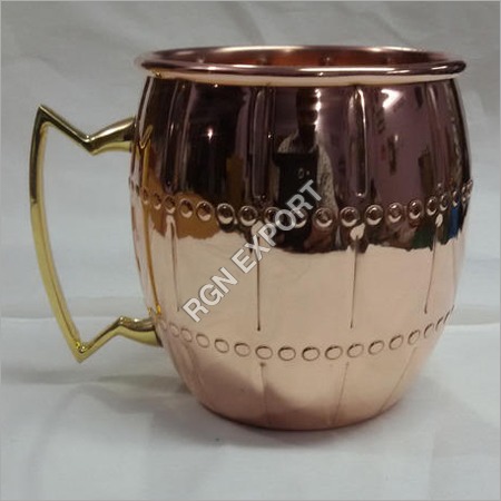 Copper Mug for Moscow Mule and Vodka