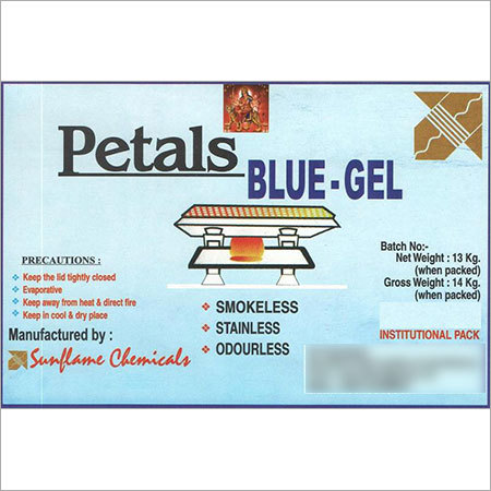 Blue Fuel Gel Oil