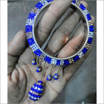 408 5 LATKAN BLUE GOLDEN & SILVER