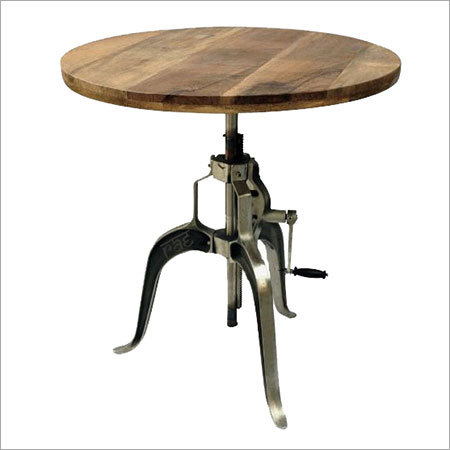 Reclaimed Wood Round Table