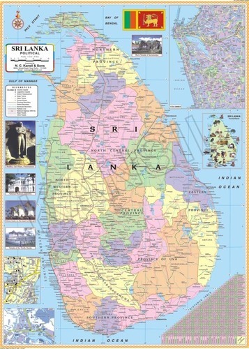 Srilanka Political Map