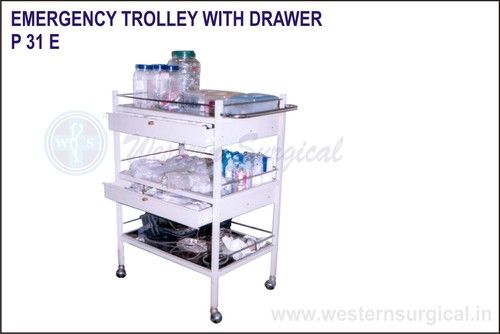 Emergency Trolley With Drawer