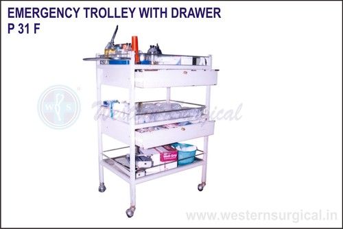 Emergency Trolley With Drawer