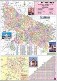 Uttar Pradesh Political Map