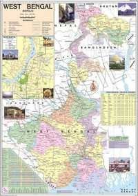 West Bengal Political Map